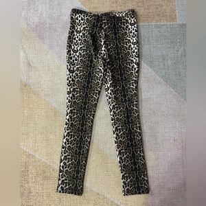 Salty Leopard Print Leggings - Size L